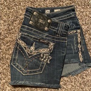 Miss Me Jean shorts, size 26